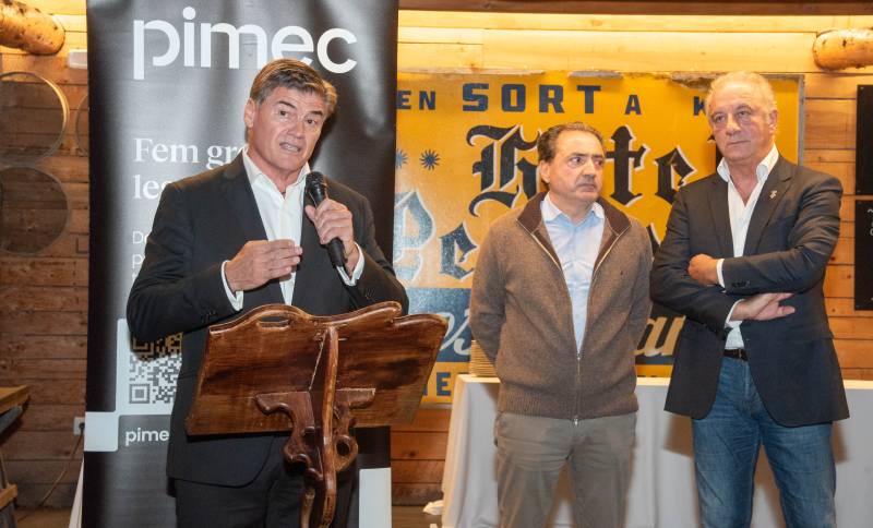 Més d’un centenar de personalitats del món privat i públic dels Pirineus participen en la trobada empresarial de Pimec, Pallars Actiu i el Consell Comarcal del Pallars Sobirà 